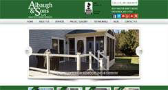 Desktop Screenshot of albaughandsons.com